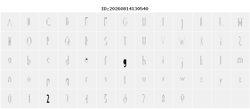 Character Map
