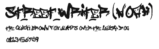 Street Writer (noah) Preview
