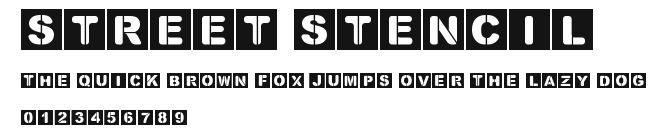 Street Stencil Preview