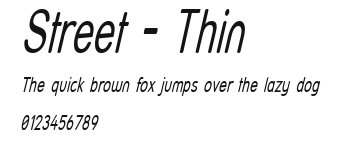Street - Thin Preview