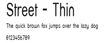 Street - Thin Preview