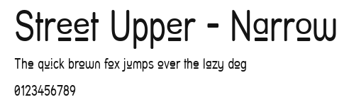 Street Upper - Narrow Preview