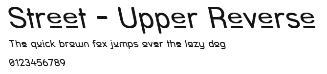 Street - Upper Reverse Preview