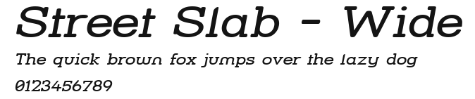 Street Slab - Wide Preview