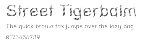 Street Tigerbalm Preview