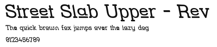 Street Slab Upper - Rev Preview