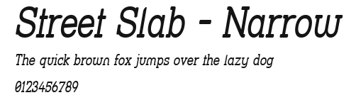 Street Slab - Narrow Preview