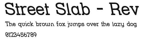 Street Slab - Rev Preview
