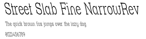 Street Slab Fine NarrowRev Preview