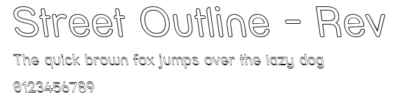 Street Outline - Rev Preview