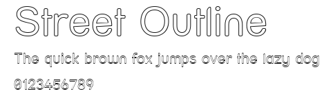 Street Outline Preview
