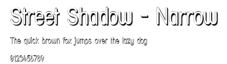 Street Shadow - Narrow Preview