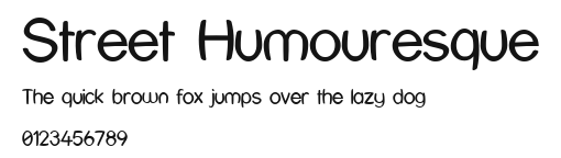 Street Humouresque Preview