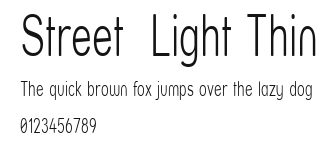 Street Light Thin Preview