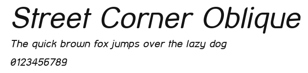 Street Corner Oblique Preview