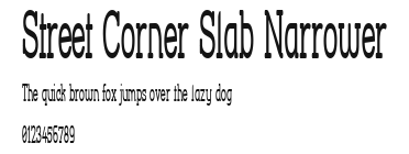 Street Corner Slab Narrower Preview