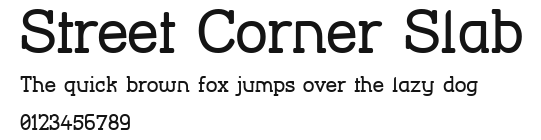 Street Corner Slab Preview