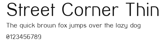 Street Corner Thin Preview