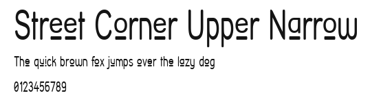 Street Corner Upper Narrow Preview