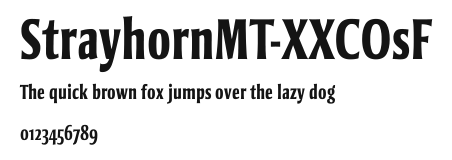StrayhornMT-XXCOsF Preview
