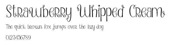 Strawberry Whipped Cream Preview