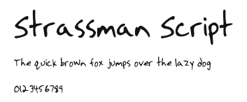 Strassman Script Preview