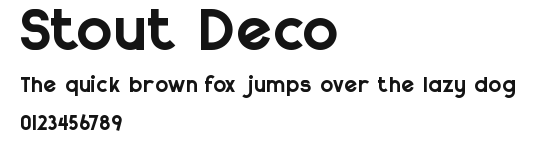 Stout Deco Preview