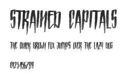 Strained Capitals Preview