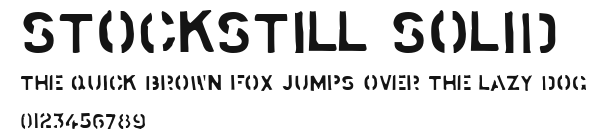 Stockstill Solid Preview