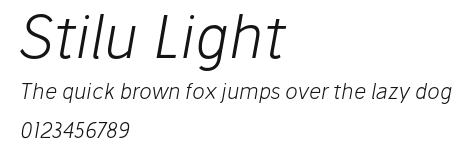 Stilu Light Preview