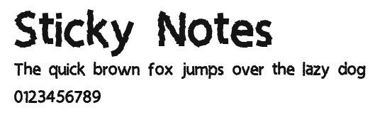 Sticky Notes Preview