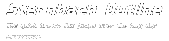 Sternbach Outline Preview