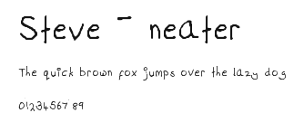 Steve - neater Preview