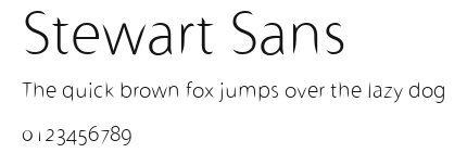 Stewart Sans Preview
