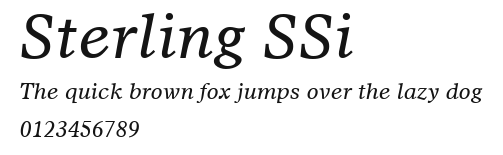 Sterling SSi Preview