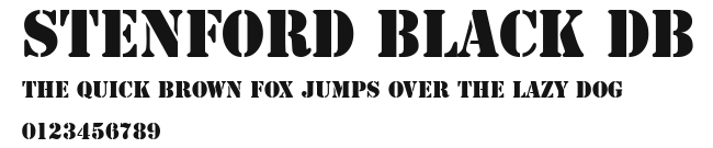 Stenford Black DB Preview