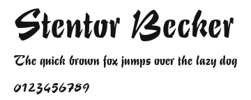 Stentor Becker Preview