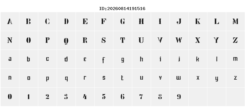 Character Map