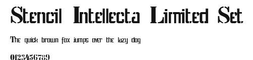 Stencil Intellecta Limited Set Preview
