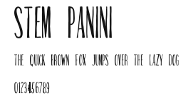 Stem Panini Preview