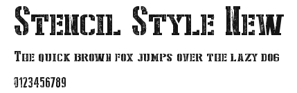 Stencil Style New Preview
