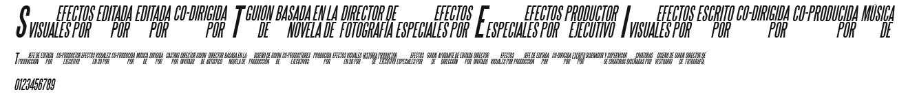 Steel Tongs Esp Italic Preview