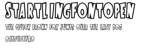 StartlingFontOpen Preview