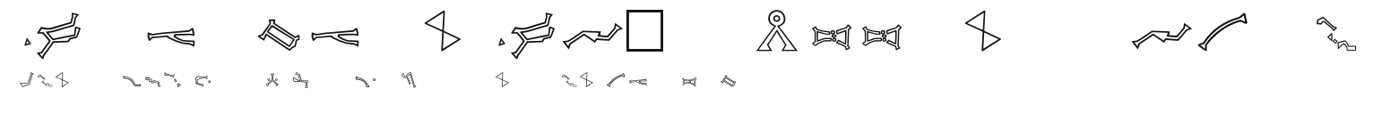 Stargate SG-1 Address Glyphs Preview