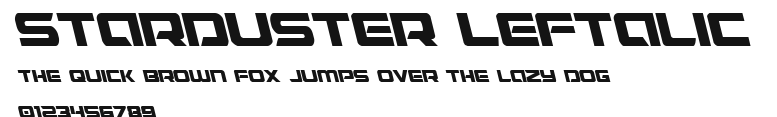 Starduster Leftalic Preview