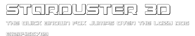 Starduster 3D Preview