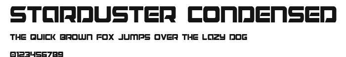 Starduster Condensed Preview