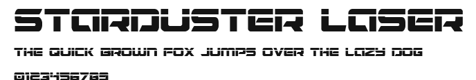 Starduster Laser Preview