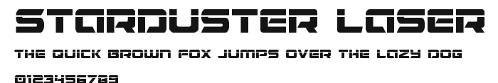 Starduster Laser Preview