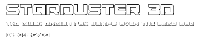 Starduster 3D Preview